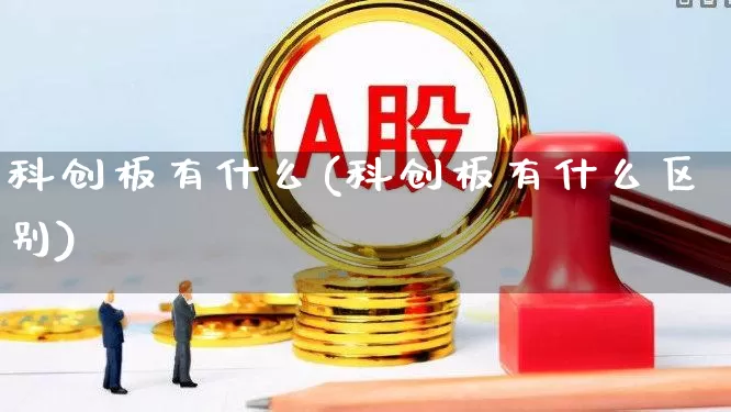 科创板有什么(科创板有什么区别)_https://www.xzdzchf.com_深交所_第1张