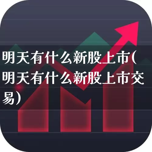 明天有什么新股上市(明天有什么新股上市交易)_https://www.xzdzchf.com_深交所_第1张