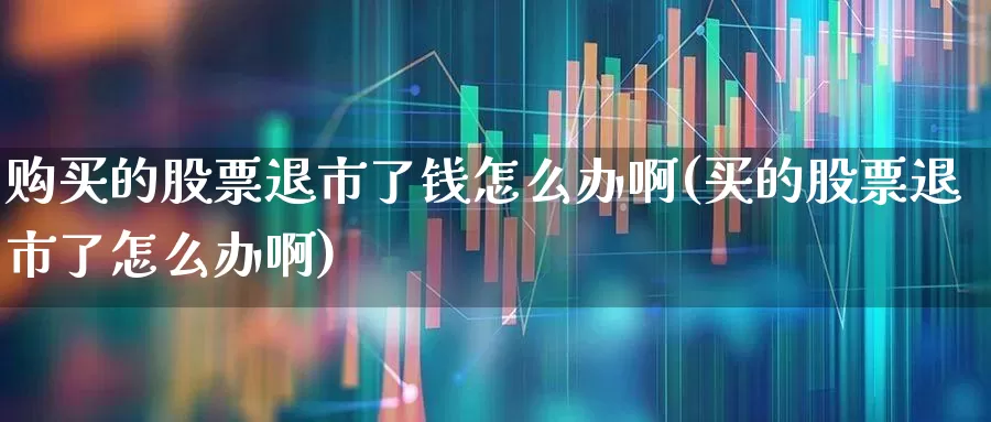 购买的股票退市了钱怎么办啊(买的股票退市了怎么办啊)_https://www.xzdzchf.com_北交所_第1张