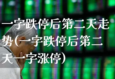 一字跌停后第二天走势(一字跌停后第二天一字涨停)_https://www.xzdzchf.com_科创板_第1张