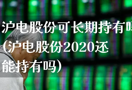 沪电股份可长期持有吗(沪电股份2020还能持有吗)_https://www.xzdzchf.com_北交所_第1张