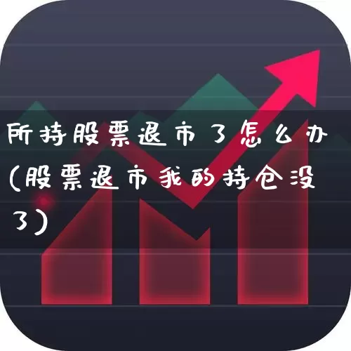 所持股票退市了怎么办(股票退市我的持仓没了)_https://www.xzdzchf.com_科创板_第1张