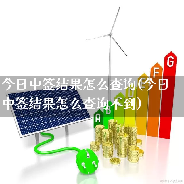 今日中签结果怎么查询(今日中签结果怎么查询不到)_https://www.xzdzchf.com_科创板_第1张