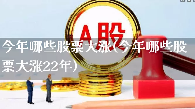 今年哪些股票大涨(今年哪些股票大涨22年)_https://www.xzdzchf.com_深交所_第1张
