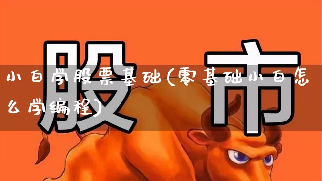小白学股票基础(零基础小白怎么学编程)_https://www.xzdzchf.com_上交所_第1张