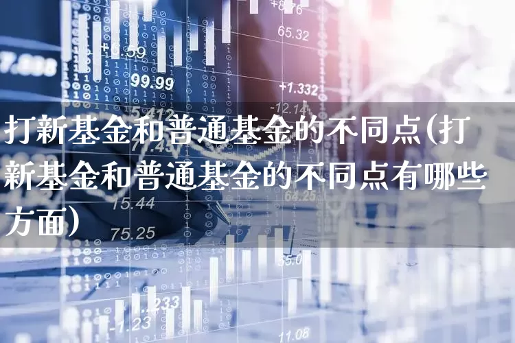 打新基金和普通基金的不同点(打新基金和普通基金的不同点有哪些方面)_https://www.xzdzchf.com_北交所_第1张