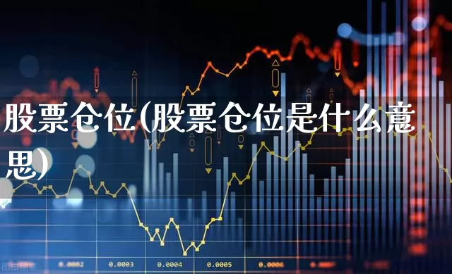 股票仓位(股票仓位是什么意思)_https://www.xzdzchf.com_科创板_第1张