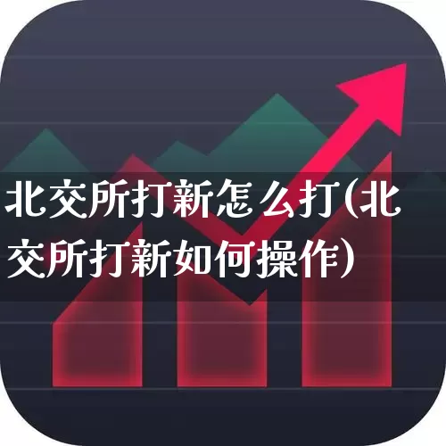 北交所打新怎么打(北交所打新如何操作)_https://www.xzdzchf.com_上交所_第1张