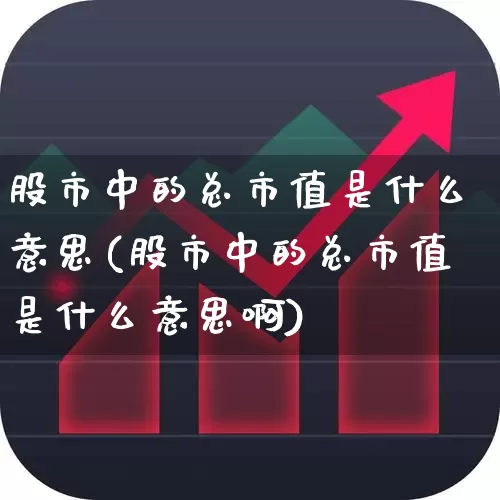 股市中的总市值是什么意思(股市中的总市值是什么意思啊)_https://www.xzdzchf.com_北交所_第1张