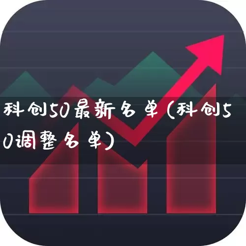 科创50最新名单(科创50调整名单)_https://www.xzdzchf.com_上交所_第1张