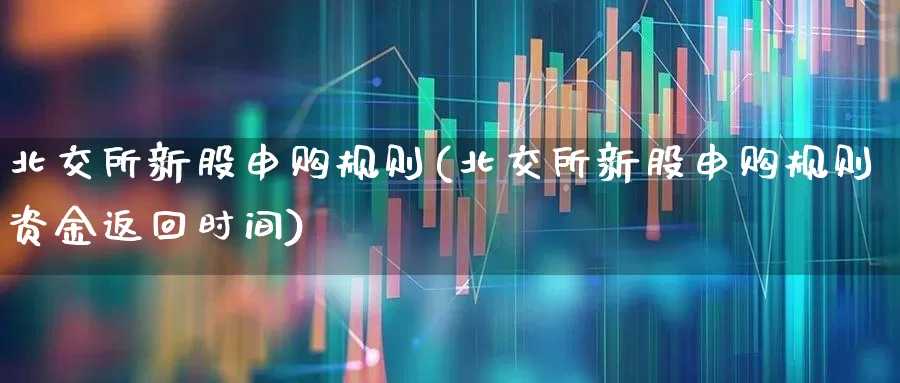北交所新股申购规则(北交所新股申购规则资金返回时间)_https://www.xzdzchf.com_创业板_第1张