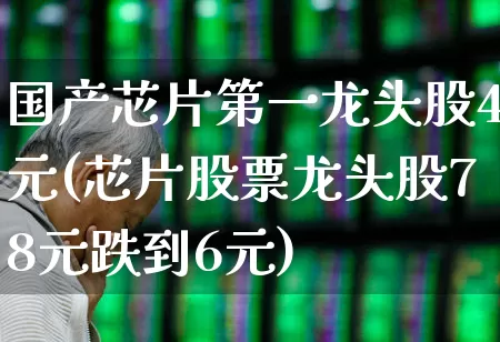国产芯片第一龙头股4元(芯片股票龙头股78元跌到6元)_https://www.xzdzchf.com_北交所_第1张