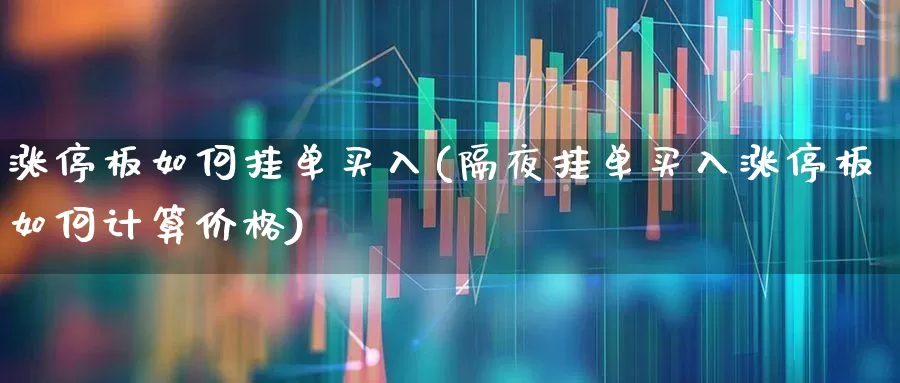 涨停板如何挂单买入(隔夜挂单买入涨停板如何计算价格)_https://www.xzdzchf.com_科创板_第1张