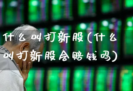 什么叫打新股(什么叫打新股会赔钱吗)_https://www.xzdzchf.com_北交所_第1张