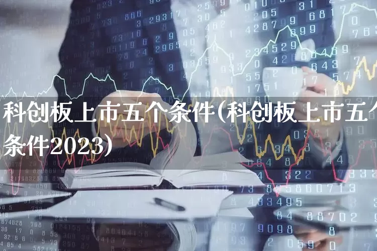 科创板上市五个条件(科创板上市五个条件2023)_https://www.xzdzchf.com_上交所_第1张