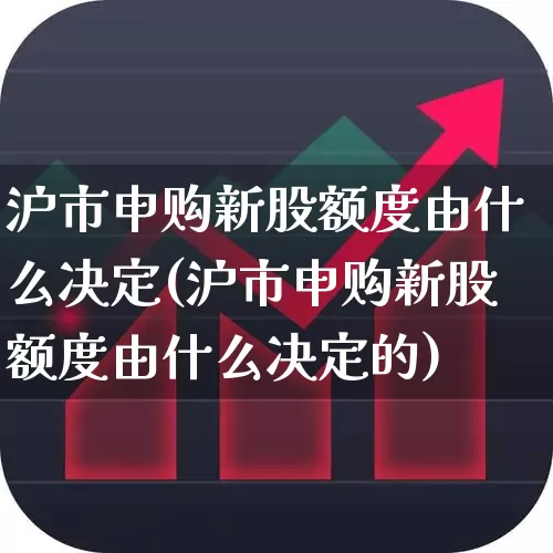 沪市申购新股额度由什么决定(沪市申购新股额度由什么决定的)_https://www.xzdzchf.com_科创板_第1张