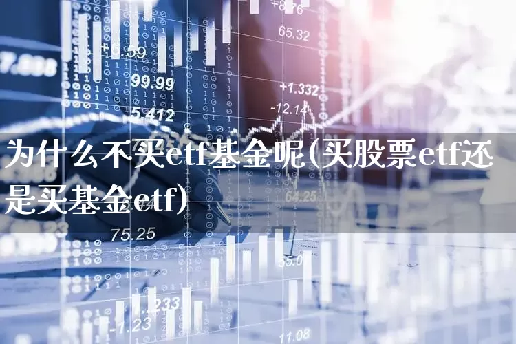 为什么不买etf基金呢(买股票etf还是买基金etf)_https://www.xzdzchf.com_深交所_第1张