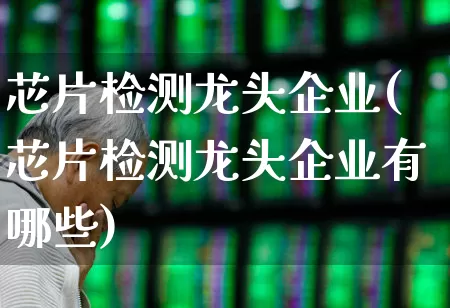 芯片检测龙头企业(芯片检测龙头企业有哪些)_https://www.xzdzchf.com_创业板_第1张