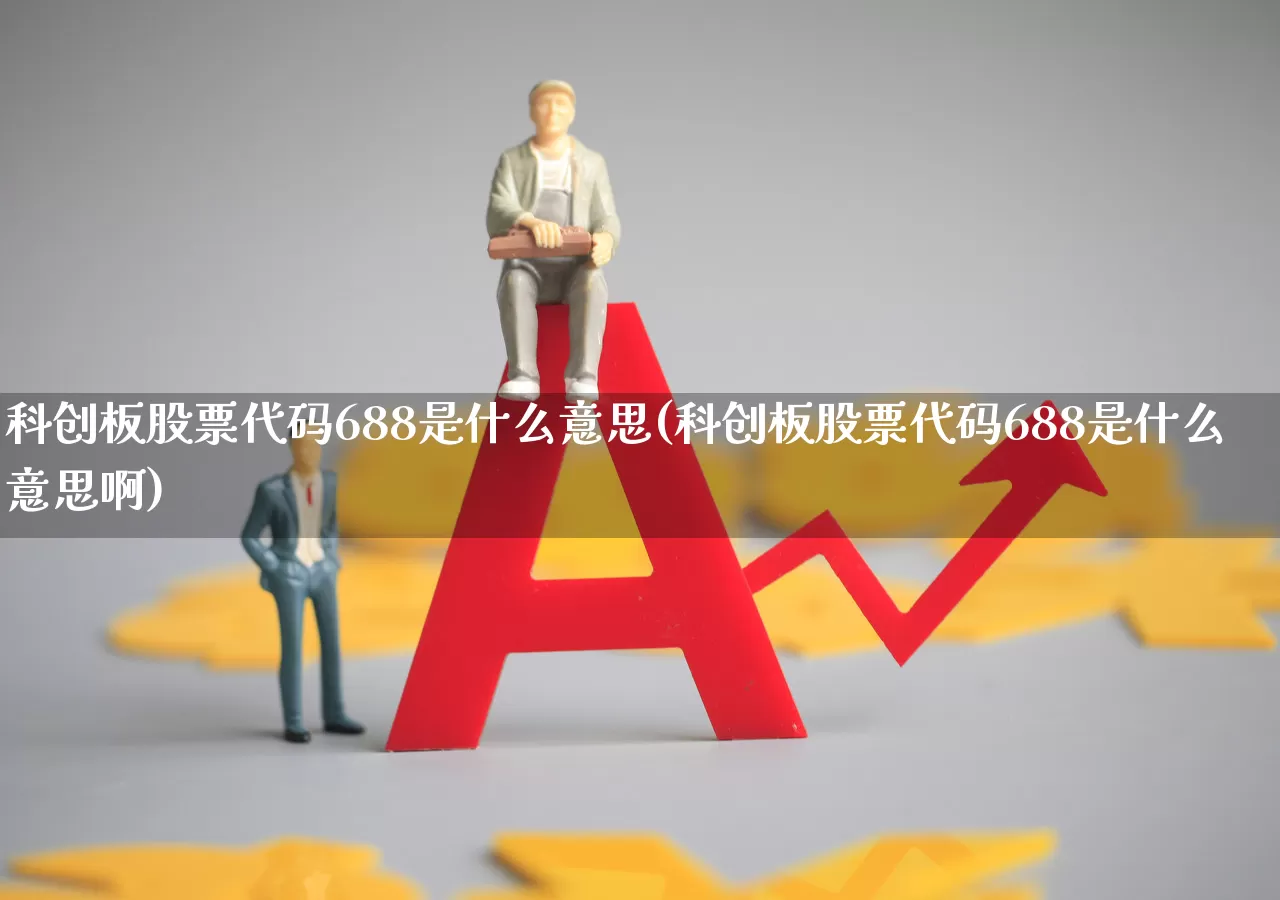 科创板股票代码688是什么意思(科创板股票代码688是什么意思啊)_https://www.xzdzchf.com_科创板_第1张