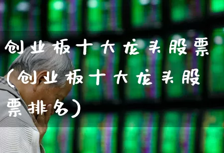 创业板十大龙头股票(创业板十大龙头股票排名)_https://www.xzdzchf.com_科创板_第1张