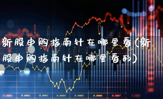 新股申购指南针在哪里看(新股申购指南针在哪里看的)_https://www.xzdzchf.com_上交所_第1张