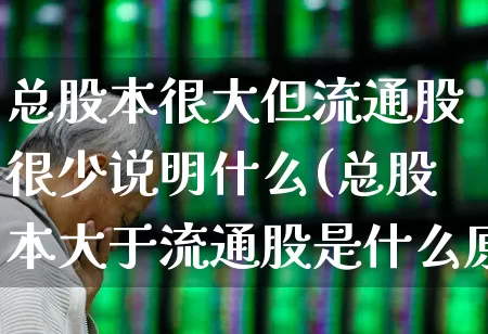 总股本很大但流通股很少说明什么(总股本大于流通股是什么原因)_https://www.xzdzchf.com_创业板_第1张