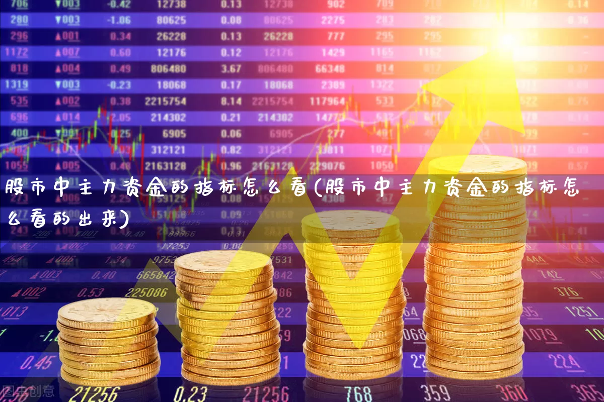 股市中主力资金的指标怎么看(股市中主力资金的指标怎么看的出来)_https://www.xzdzchf.com_上交所_第1张
