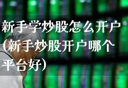 新手学炒股怎么开户(新手炒股开户哪个平台好)_https://www.xzdzchf.com_深交所_第1张