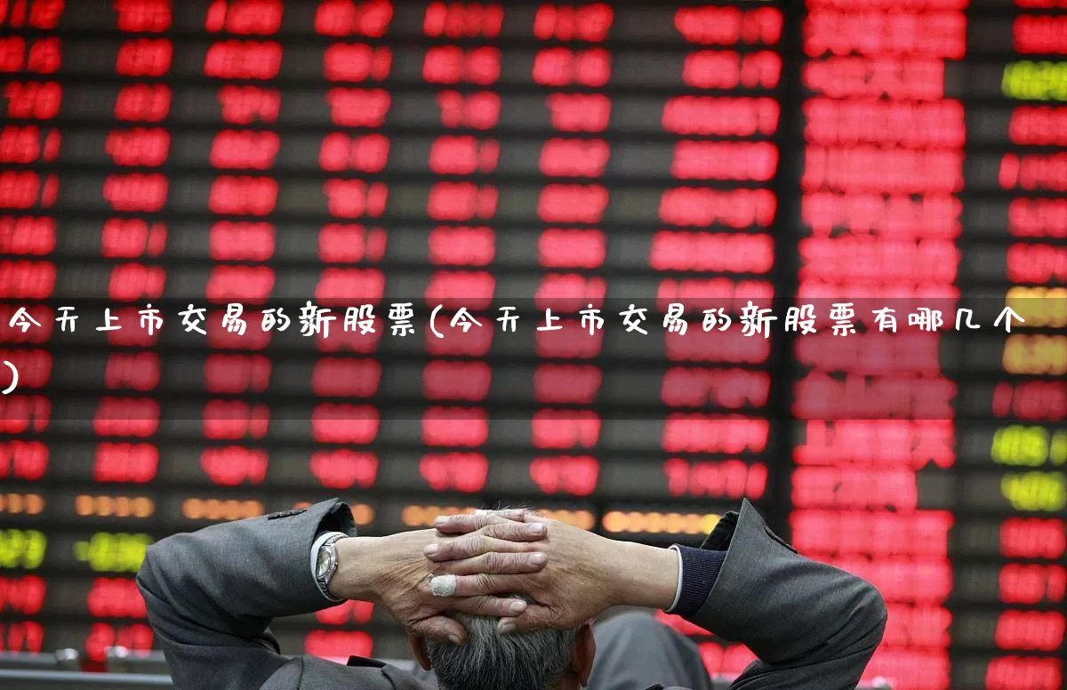 今天上市交易的新股票(今天上市交易的新股票有哪几个)_https://www.xzdzchf.com_北交所_第1张