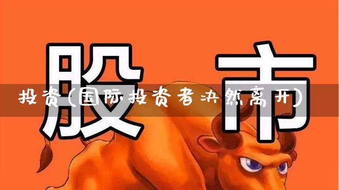 投资(国际投资者决然离开)_https://www.xzdzchf.com_科创板_第1张